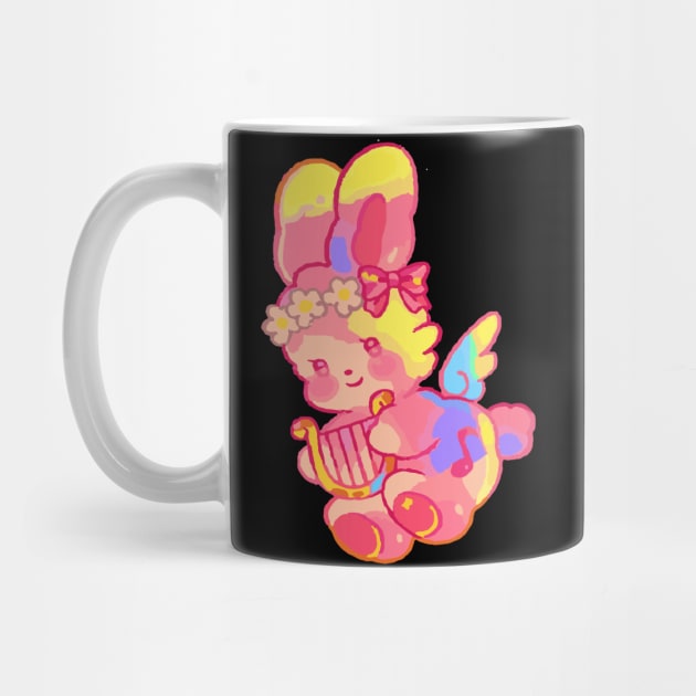 cute little bunny music angel cute baby bunny by lazykitty